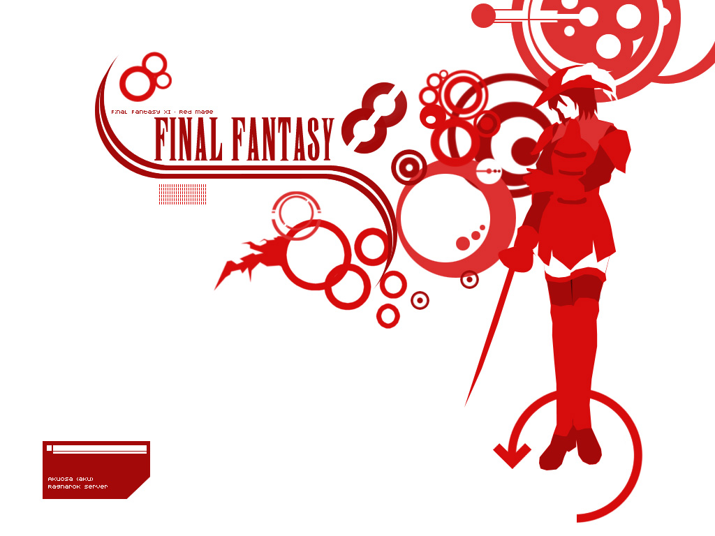 FFXI Redmage Wallpaper