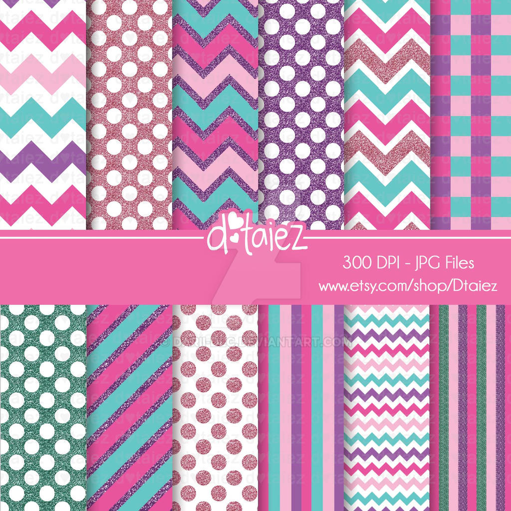 Download Pink Purple Glitter Digital Paper 2 By Darii Dlc On Deviantart