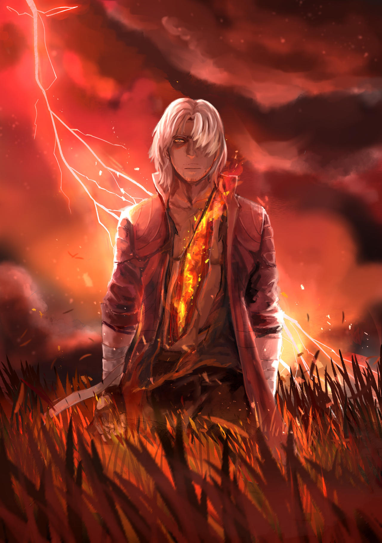 Inside, fire rage on by oclenbo on DeviantArt