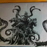 God of War 3 Poseidon drawing