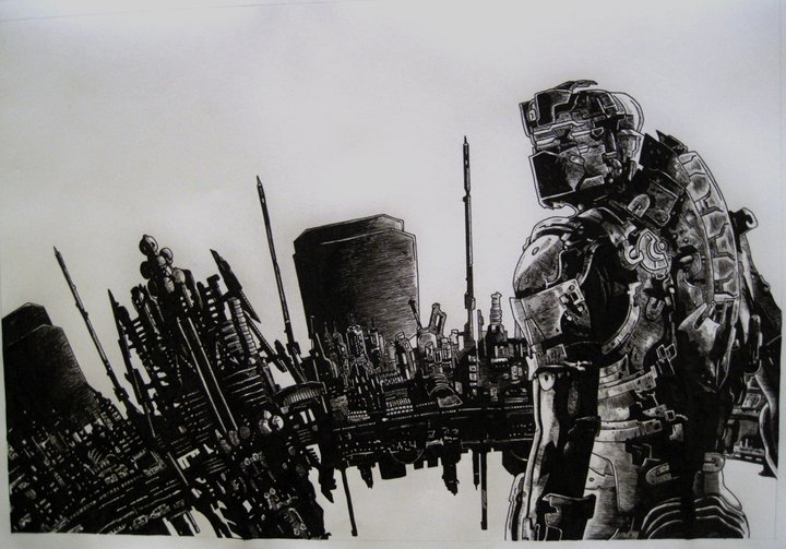 Dead space 2 drawing