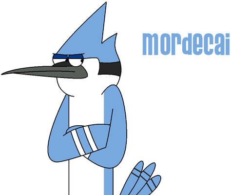 Mordecai from Regular Show