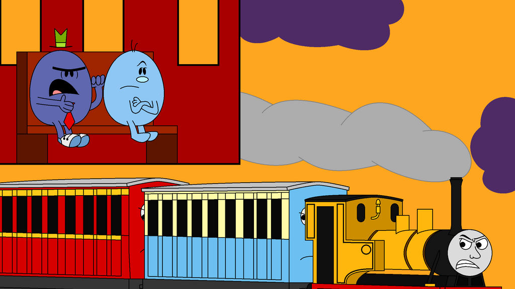 TTTE - Duncan and the Grumpy Passenger by Percyfan94 on DeviantArt