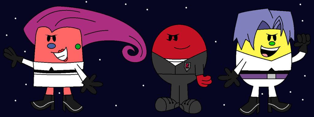 Mr. Men styled Team Rocket by Percyfan94 on DeviantArt