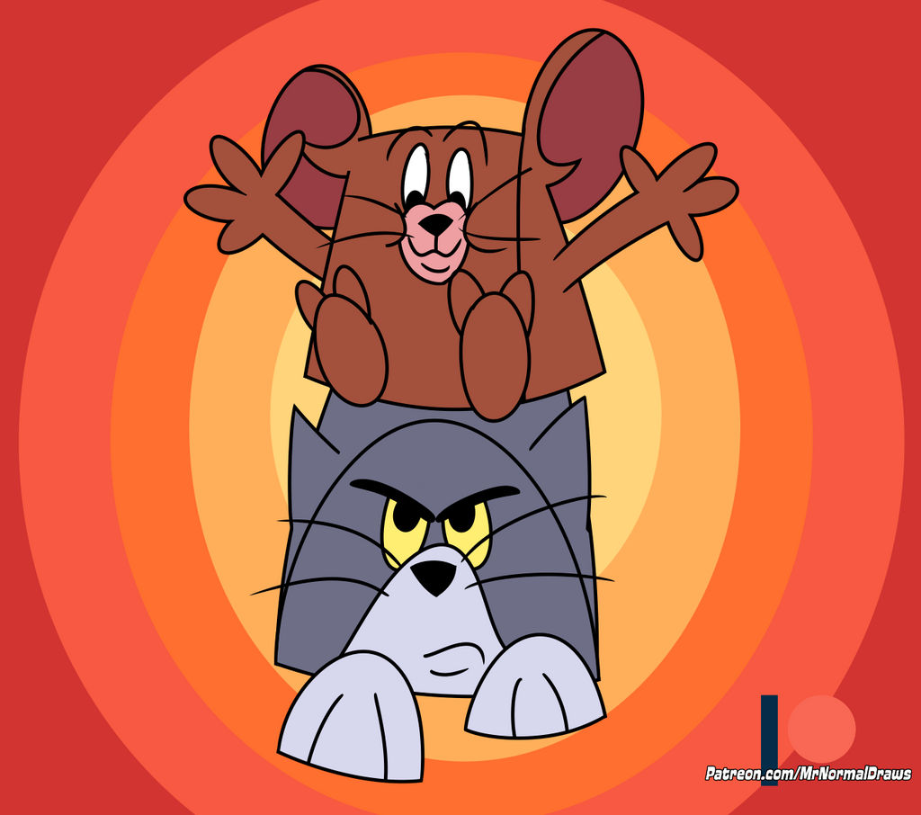 Shaped Tom and Jerry by Percyfan94 on DeviantArt