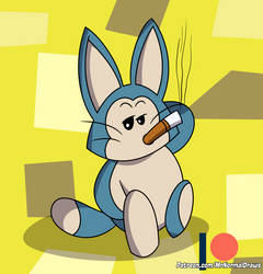 Puar Smoking