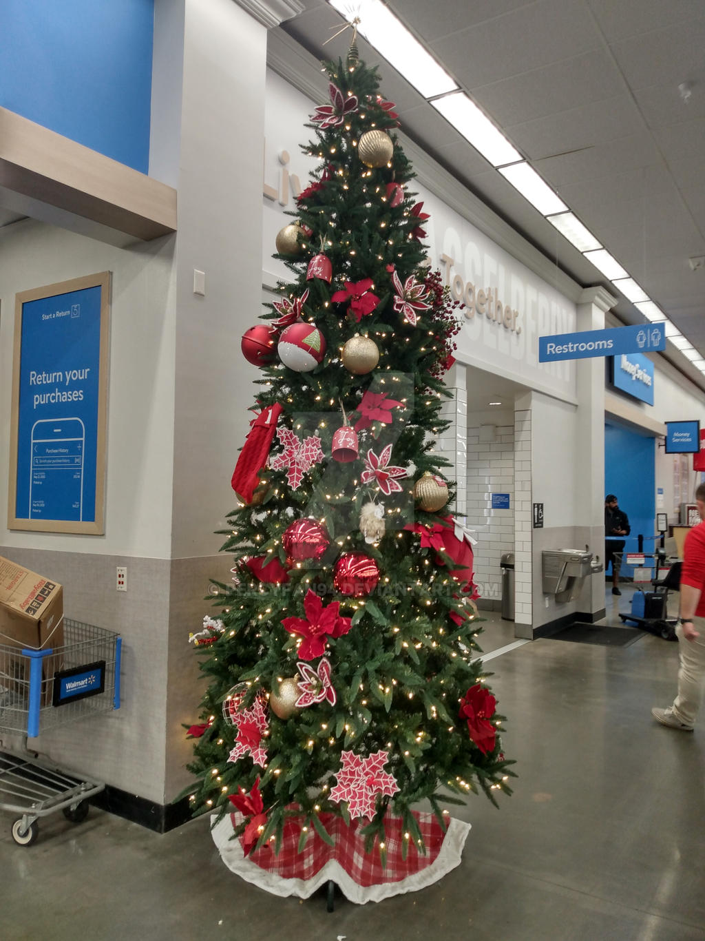 Walmart Christmas Tree by Percyfan94 on DeviantArt Walmart Christmas Tree 2024