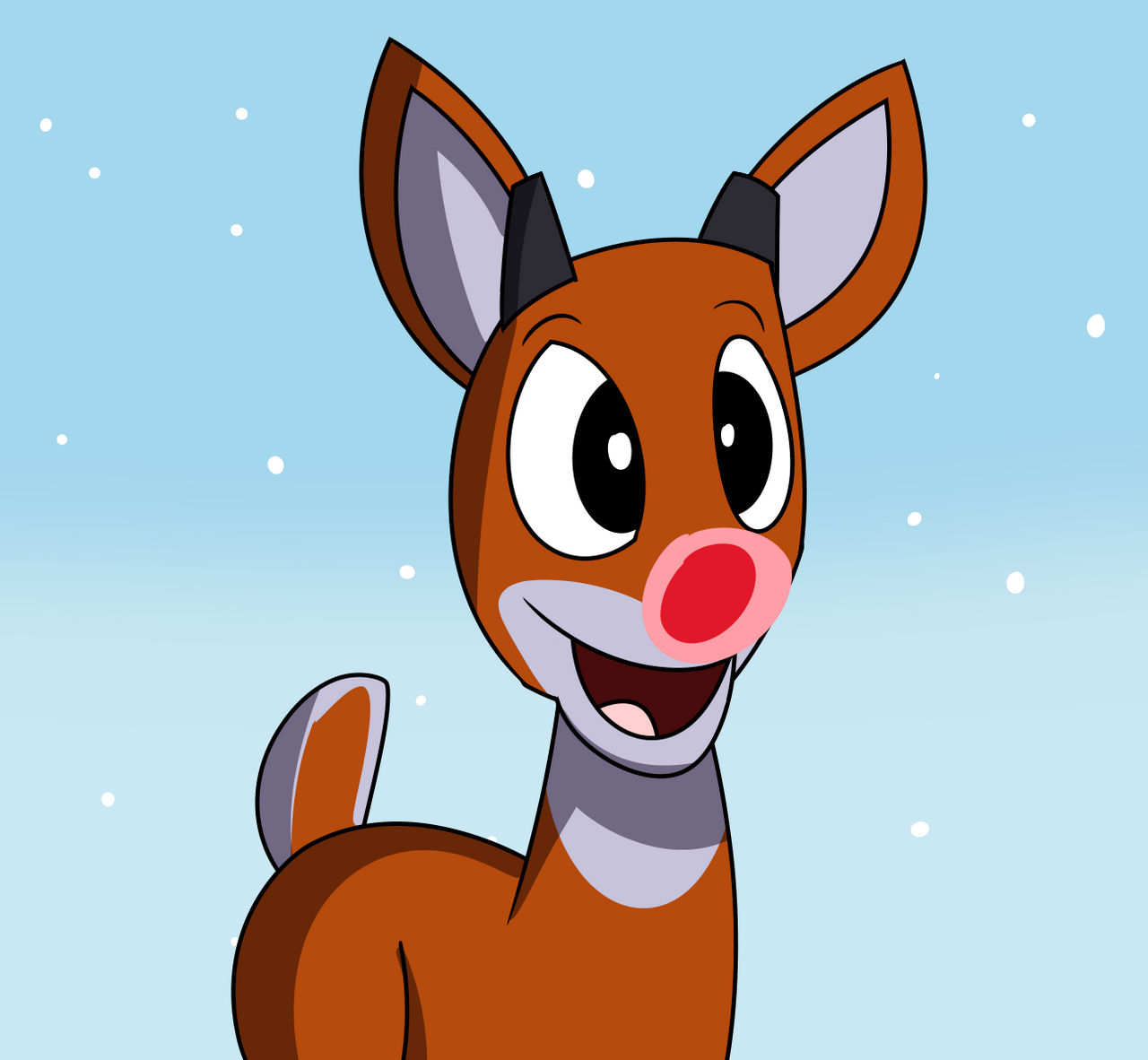 Rudolph the Red Nose Reindeer by Percyfan94 on DeviantArt