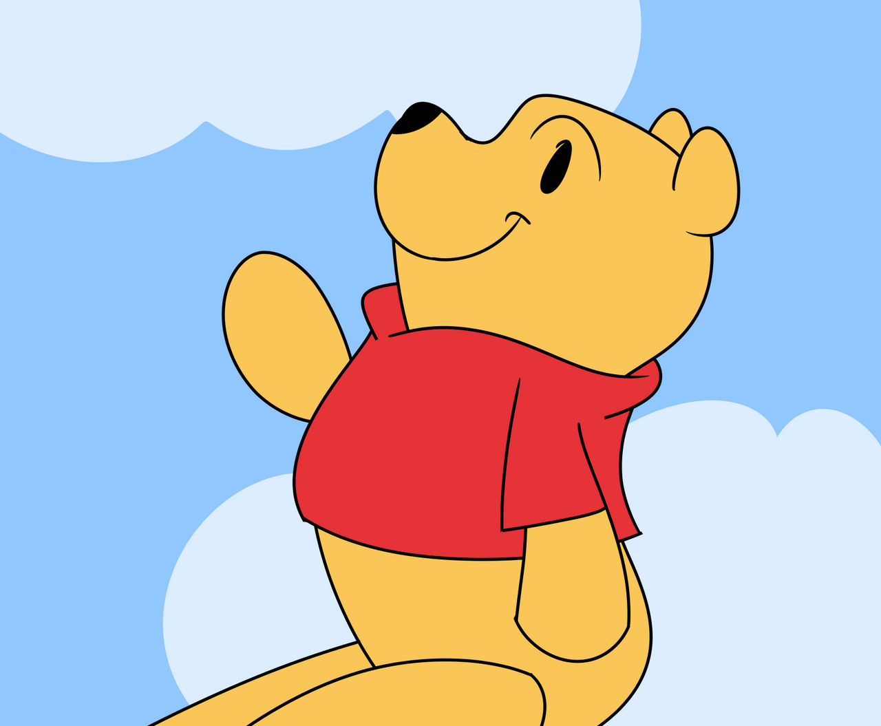 Avolved Pooh Happy Pooh by Percyfan94 on DeviantArt