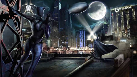 Ijustice Ending - Catwoman n Batman - wallpaper