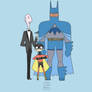Bat, Robin, and Alfred