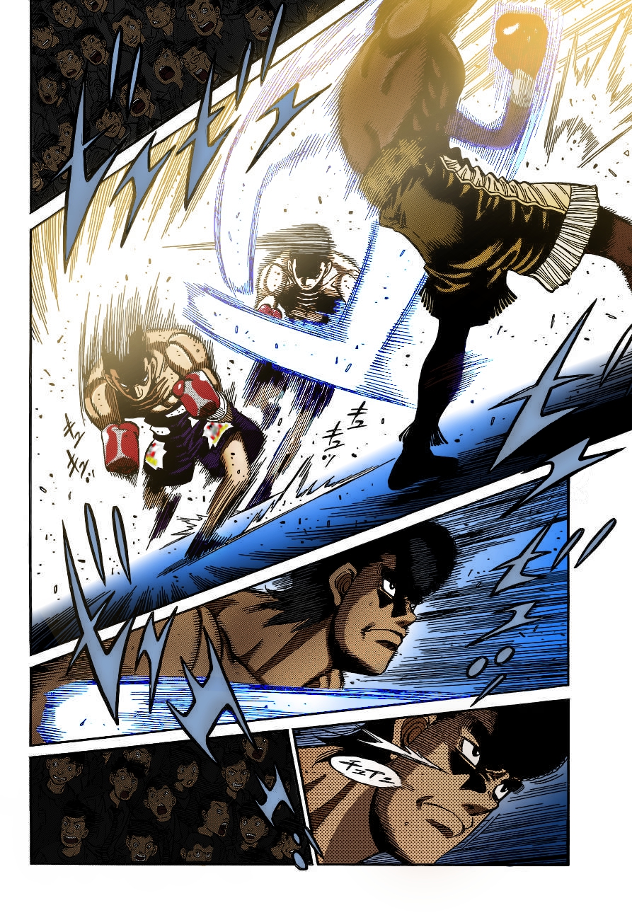 Hajime No Ippo Cover 807 Color by DevilSmithy on DeviantArt