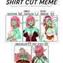 Shirt cut meme