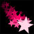 Free icon-Pink star black bg