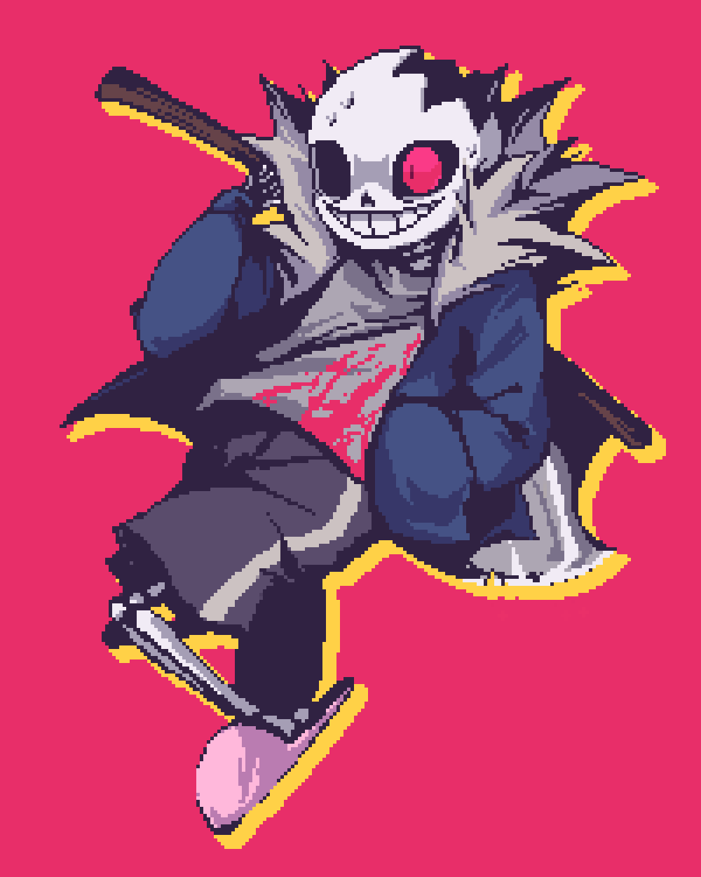 Pixilart - Horror Sans by SorrowsDawn