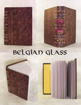 belgian glass - blank book by yatsu
