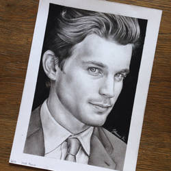 Matt Bomer drawing