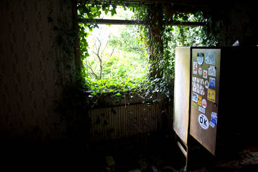 Abandoned bedroom