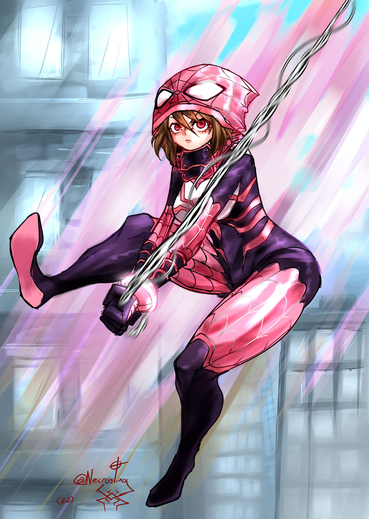 Sakura Spider by NecroStingySMP on DeviantArt