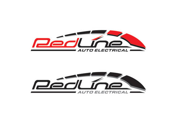 redline auto electrical logo