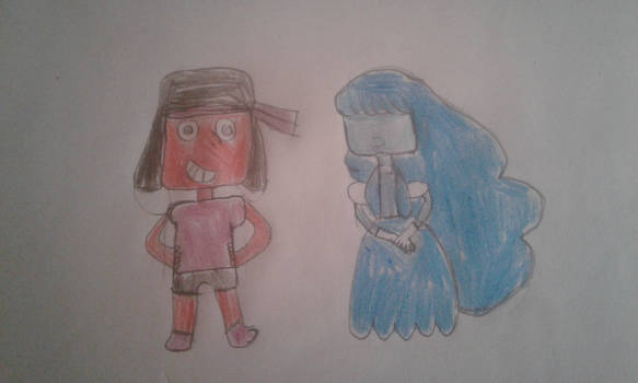 Ruby and sapphire