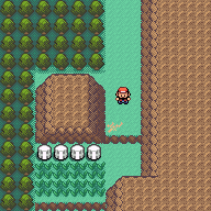 Pokemon red and blue tileset revamp