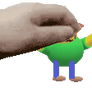 Petting Bill Green