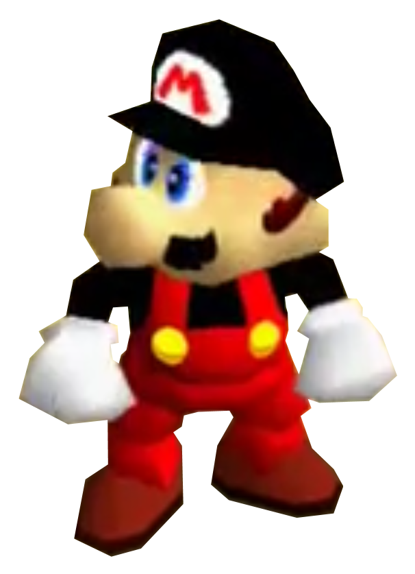 Stupid Death Mario Render