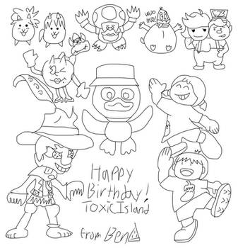 Happy Birthday ToxicIsland!