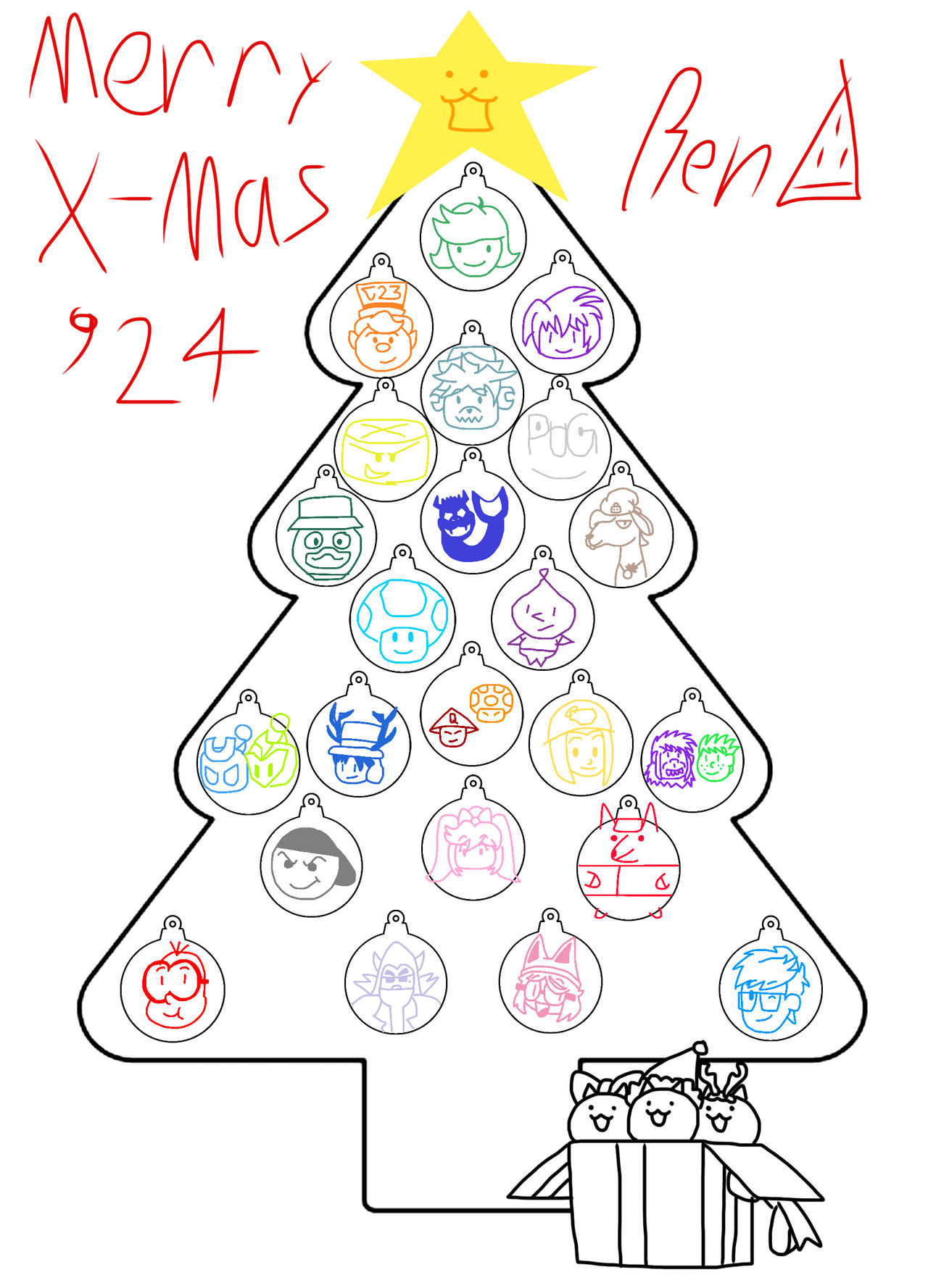 2024 Animastic Christmas Tree by Waterisgood on DeviantArt