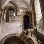 Old Monastery and Church 1 Conques. Aveyron. Fr.