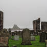 Abbey at Lindisfarne. Northumbria. England.