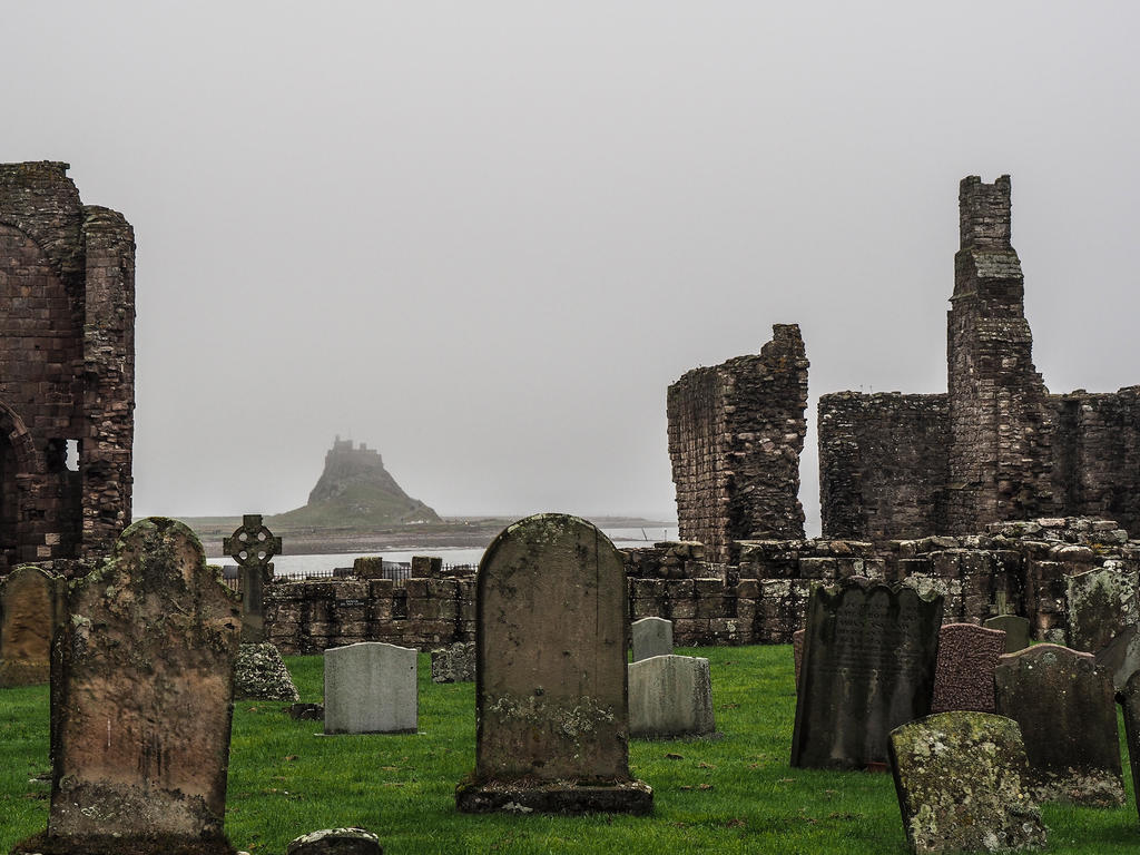 Abbey at Lindisfarne. Northumbria. England. by jennystokes