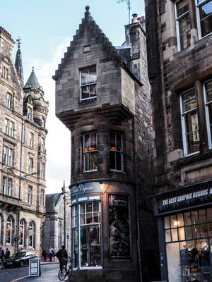 Buildings in Edinburgh. Scotland 6 by jennystokes