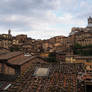 Roof tops. Siena. Italy