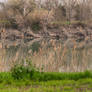 Low water. Rhone and Gardon. Fr