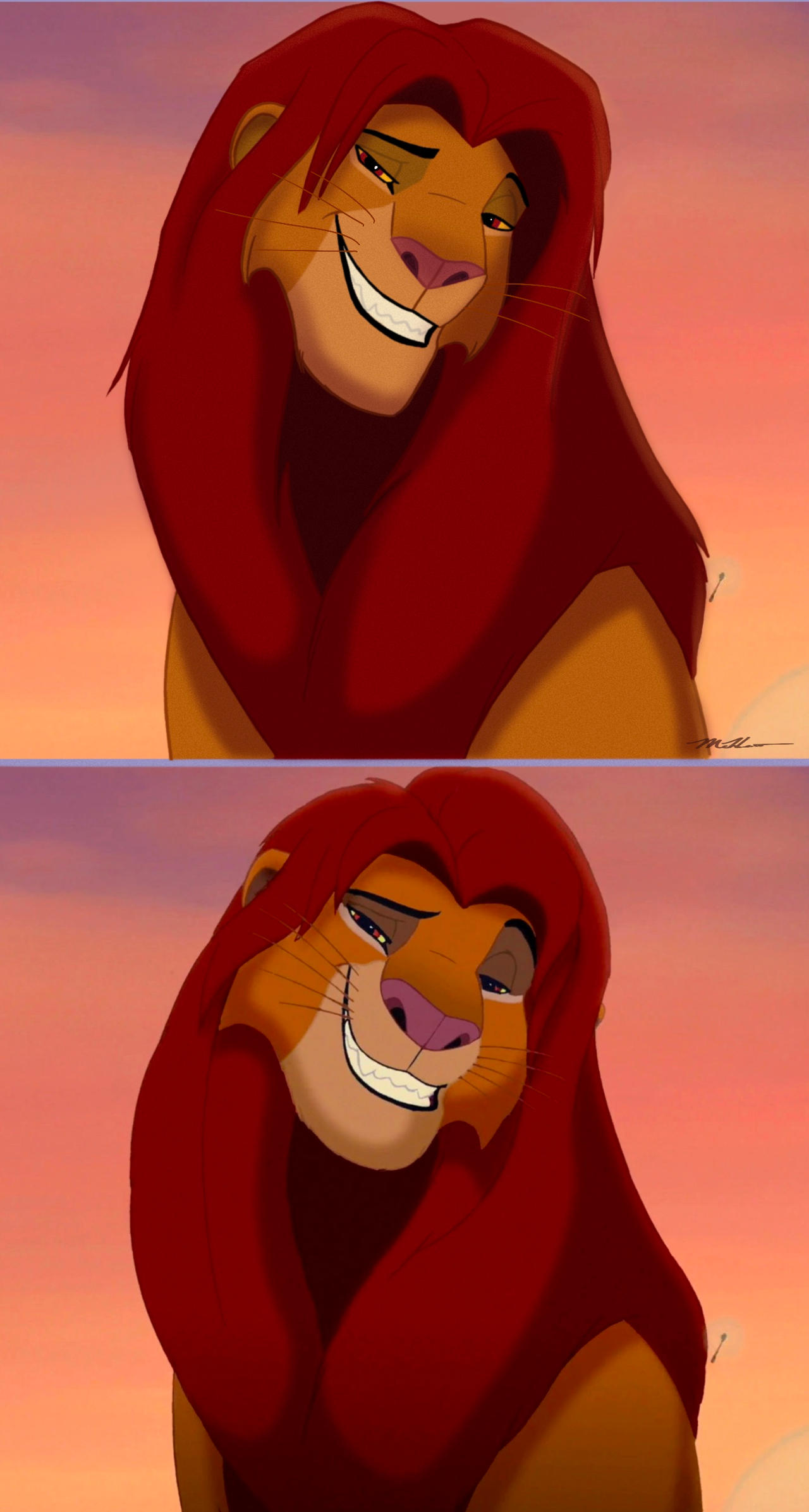 Simba TLK2 Redraw by Mehleo on DeviantArt