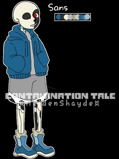 Sans Reference Model ContaminationTale Sans Reference by iiDollieFluff on DeviantArt