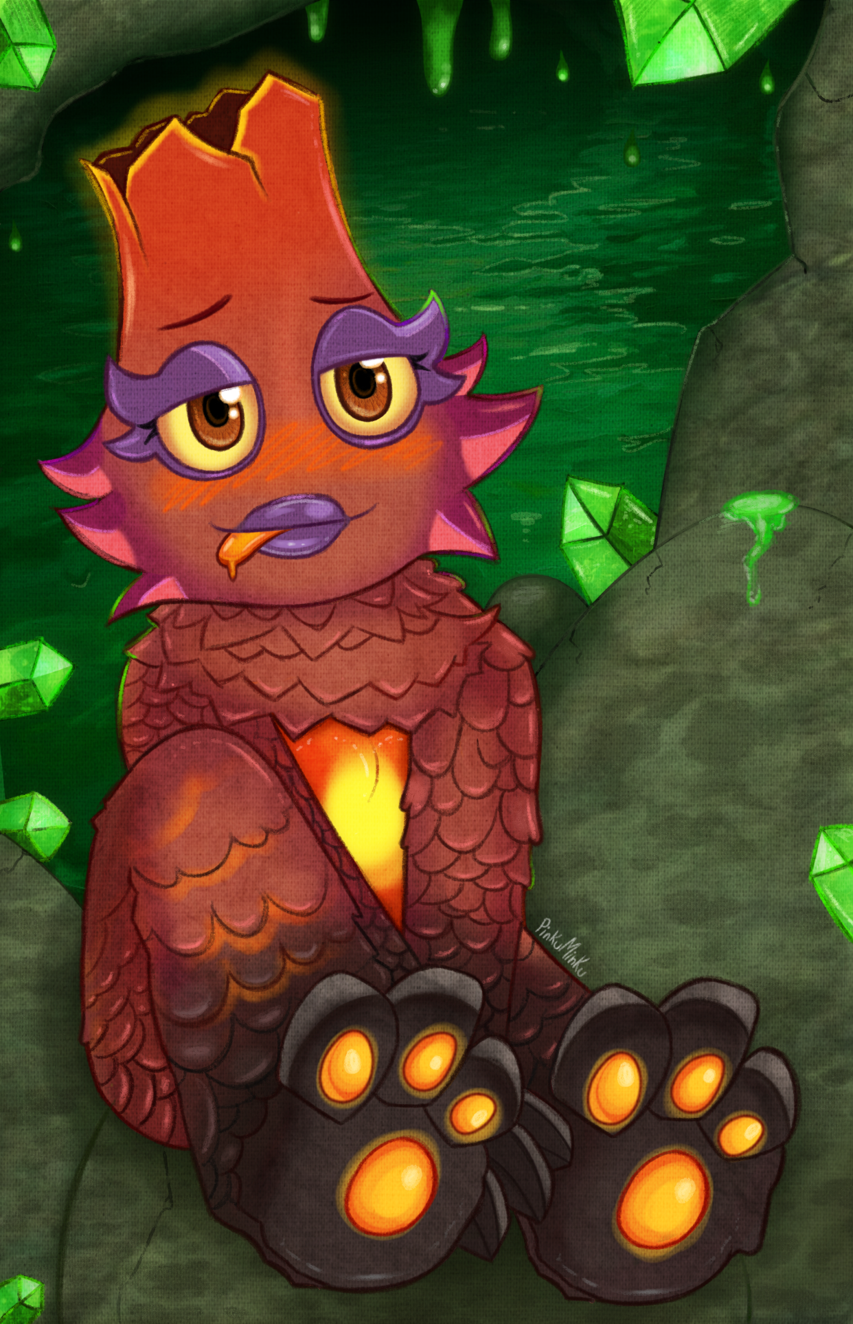 Kayna Red Hot Kayna Paws! by Pinkuminku on DeviantArt