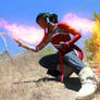 Korra Cosplay-Firebending