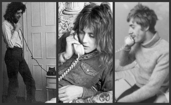 Cute People on the Telephone