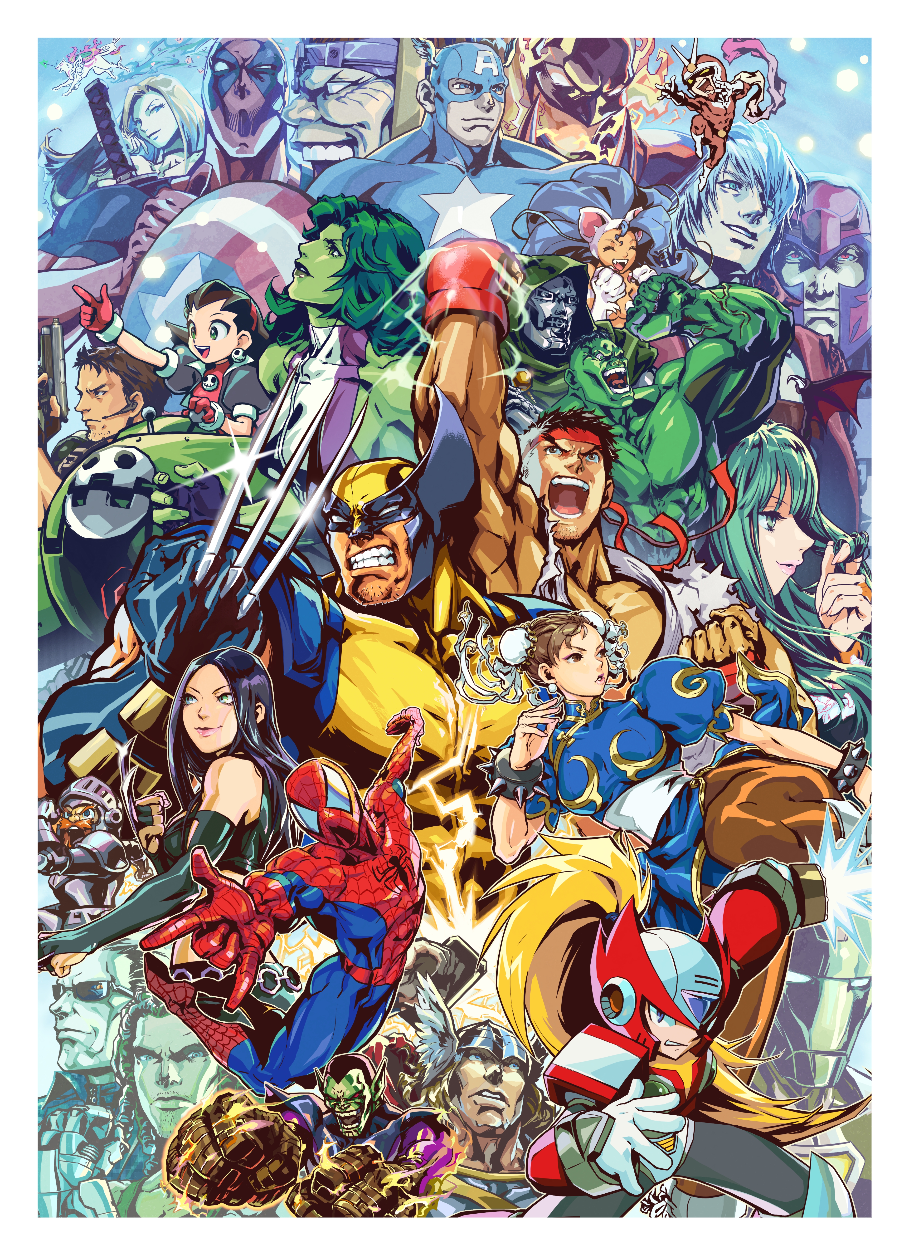 Marvel vs capcom 3 _fanart