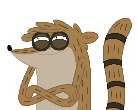 Rigby render 1 by Mak2020 on DeviantArt