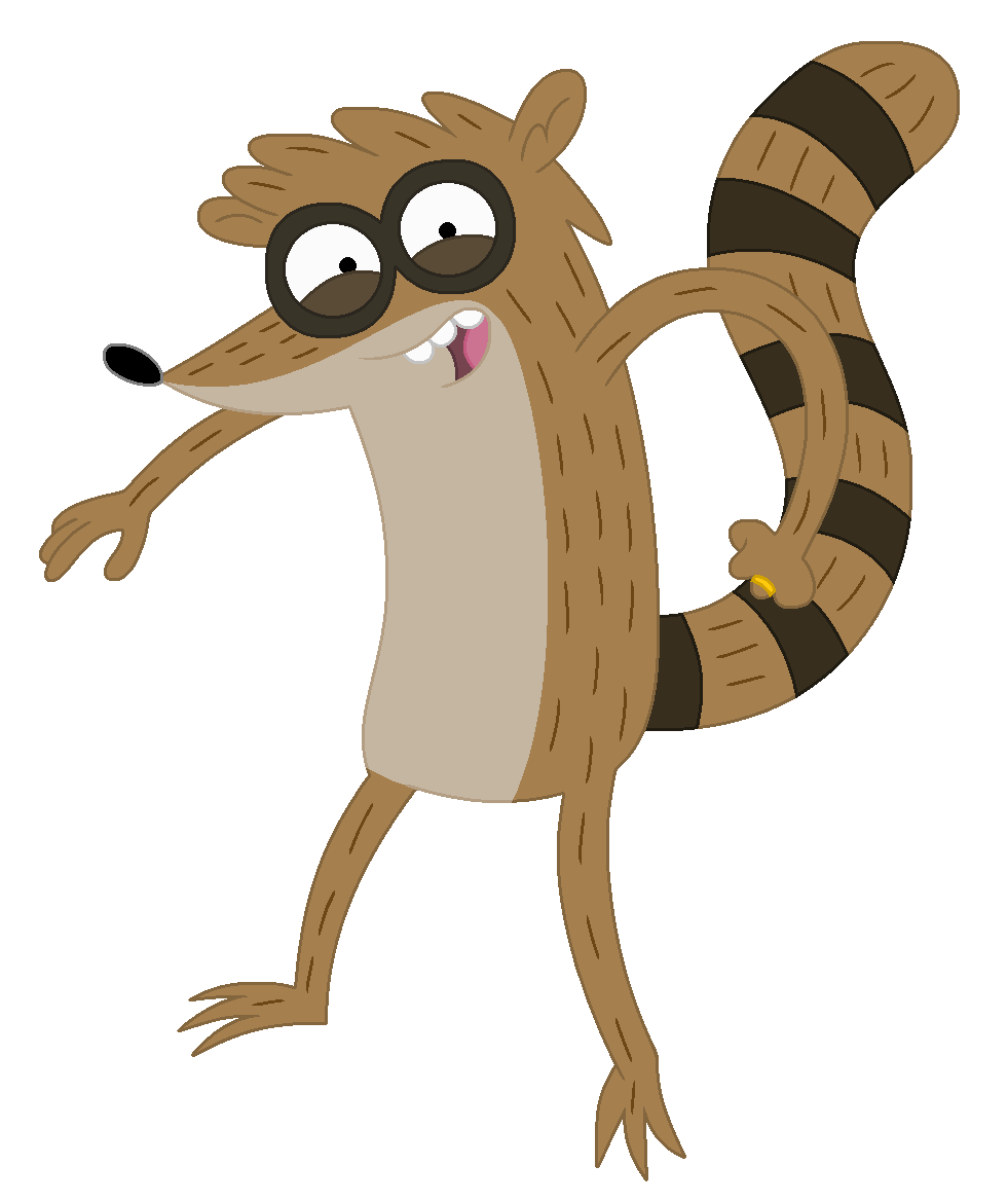 Rigby vector by Mak2020 on DeviantArt