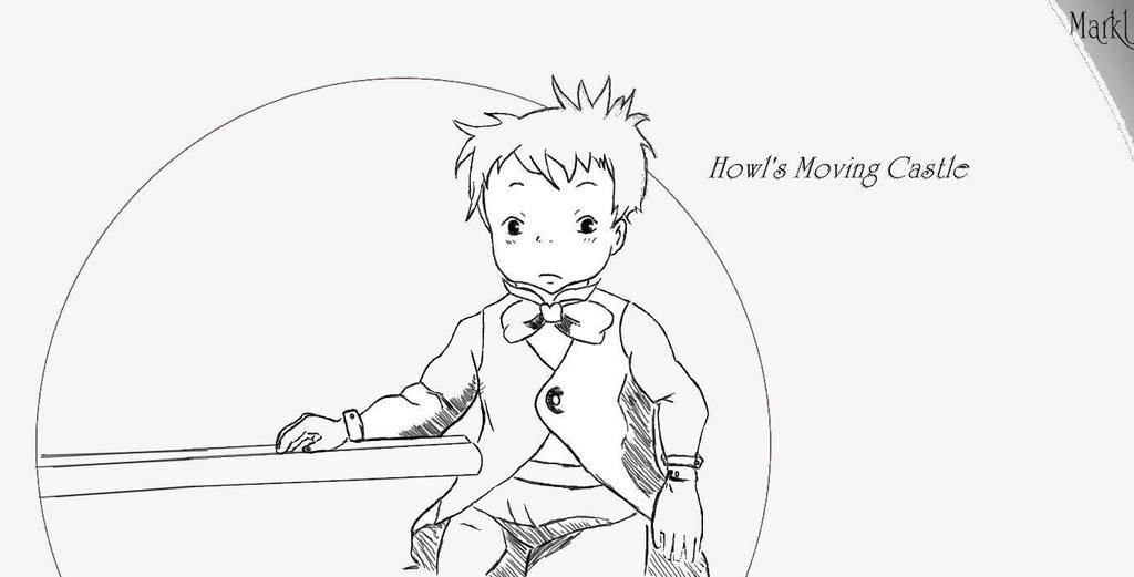 Markl / Howl's Moving Castle - Line Art by Suky-Kim on DeviantArt