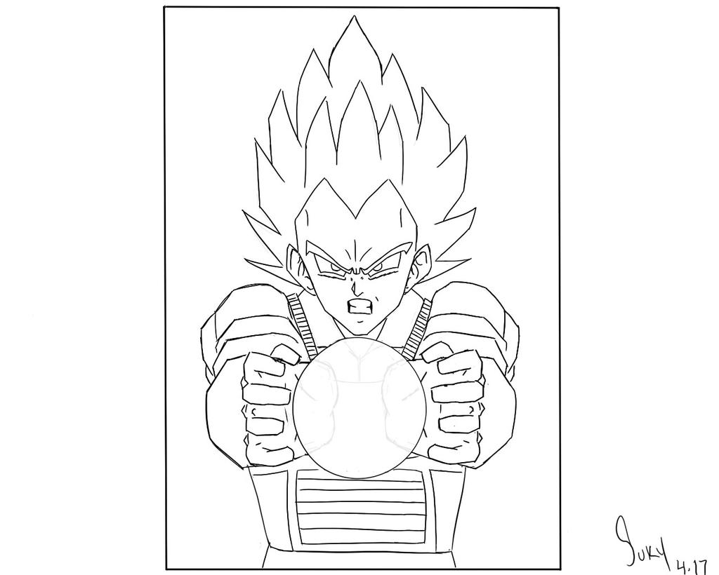 Super Vegeta Final flash