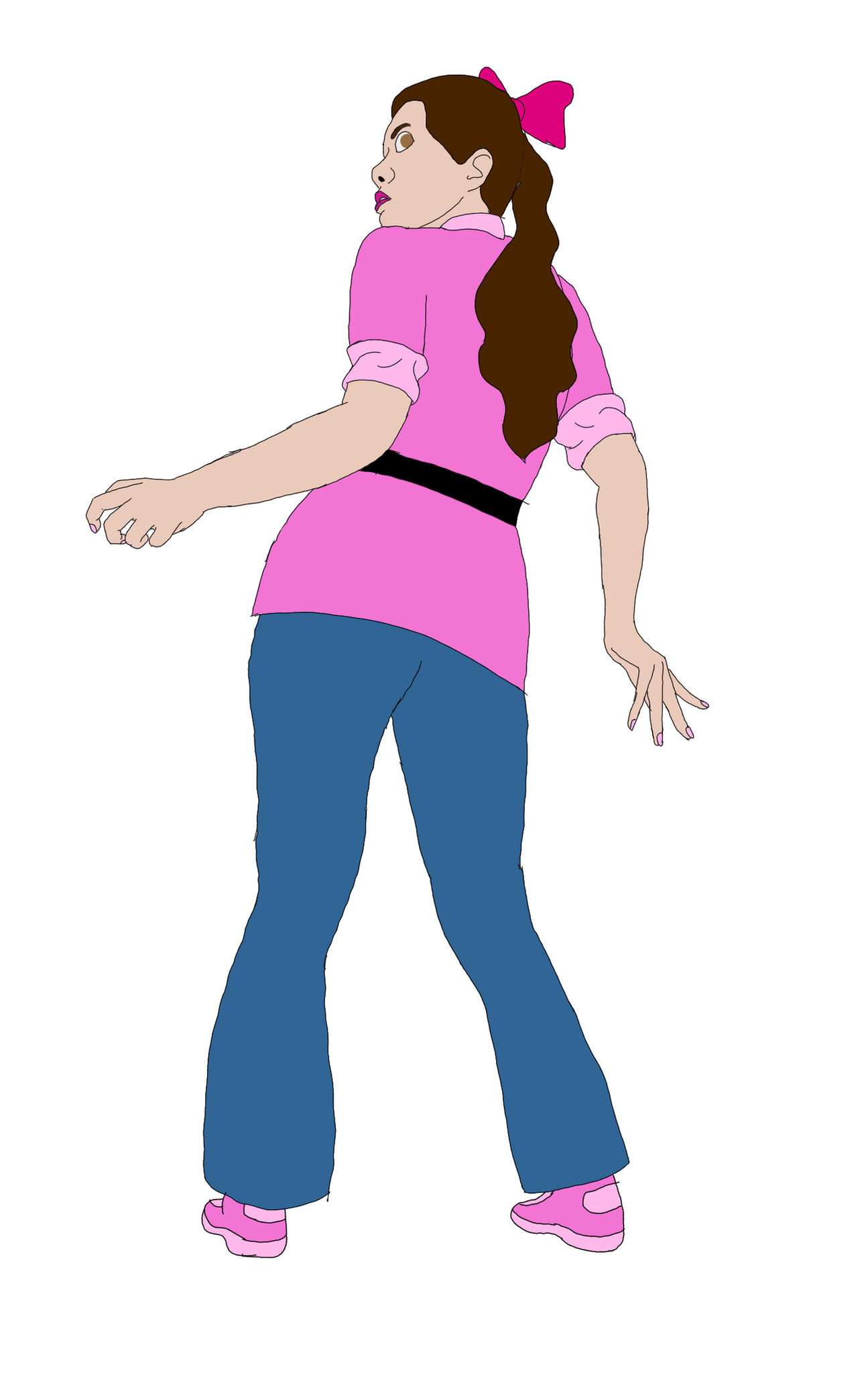 Deviantart Nice Rear View Rear View Violet 1 (old concept) by thatvioletgirl on DeviantArt