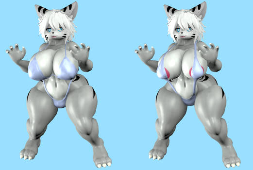 Roblox R63 Muscular Tiger Shark Girl by MuscleFoxie89 on DeviantArt