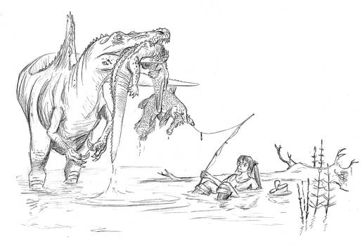 Cretaceous fishing