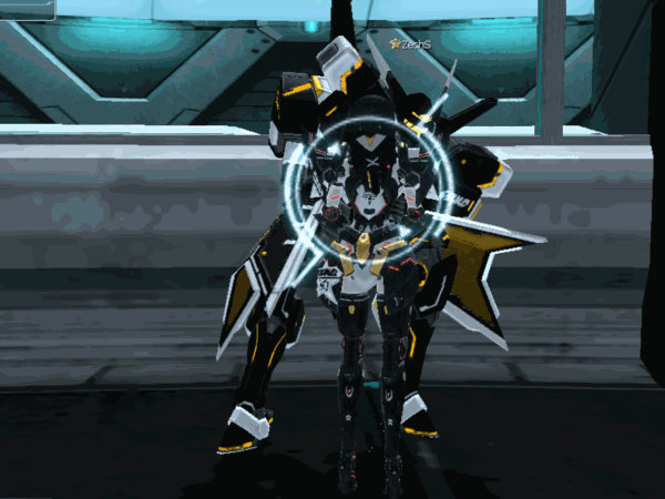 PSO2 Zechs with Risa by ZeroSenPie on DeviantArt